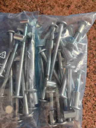 Regalo Litera Ikea madera con colchones