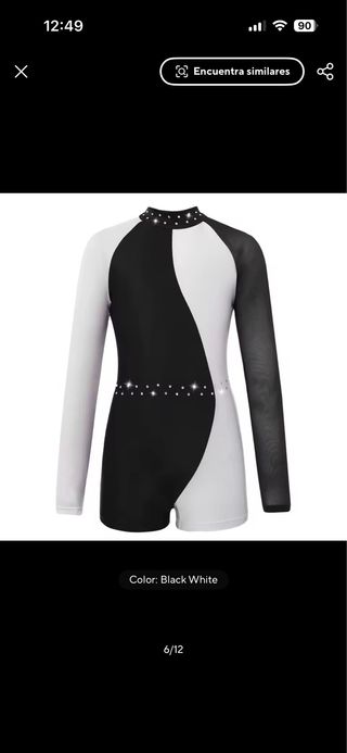 Leotardo Gimnasia Niña 1 Pieza