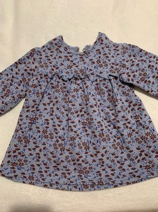 Vestido niña estampado floral