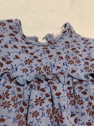 Vestido niña estampado floral