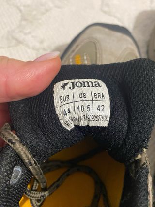 Zapatillas Joma Talla 44 gris /Verde