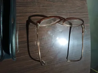 Gafas de vista antiguas montura redonda