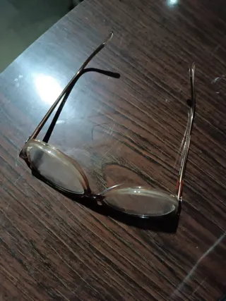 Gafas de vista antiguas montura redonda