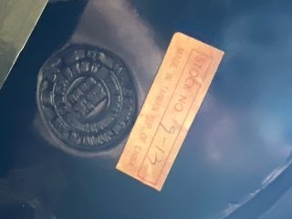 Plato chino rojo estilo cinnebar