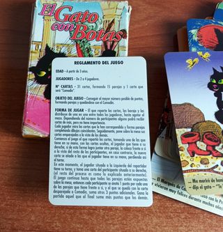 Baraja El Gato con Botas (falta el comodín)