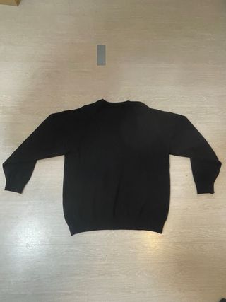 Jersey AMI Paris Negro Corazón Rojo