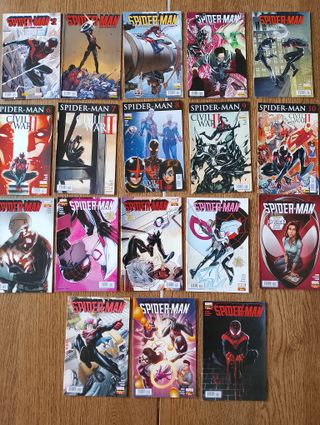 Colección Spider-Man Miles Morales 1-17 Panini