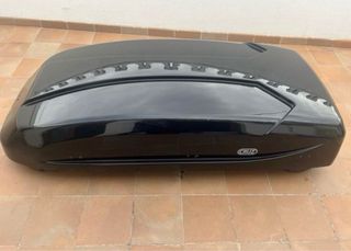 Cofre de techo CRUZ negro brillante