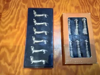 Juego Vintage Reposa Cuchillos VITANGE, UNO FRANCE