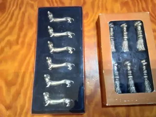 Juego Vintage Reposa Cuchillos VITANGE, UNO FRANCE