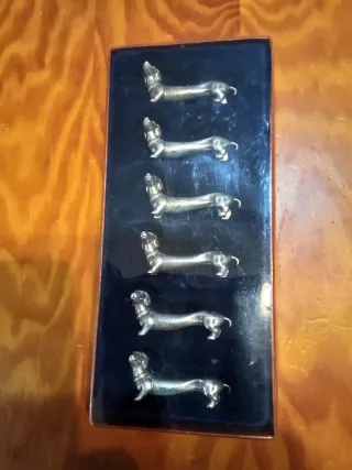 Juego Vintage Reposa Cuchillos VITANGE, UNO FRANCE