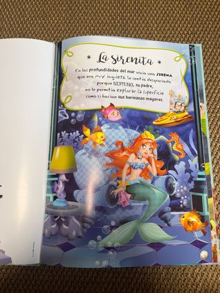 Libro para niños: la sirenita