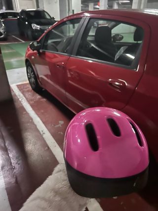 Casco bici infantil rosa
