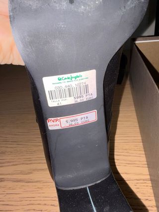 Zapatos Coolway Negros Tacón Cuña