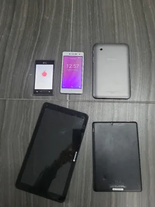 Lote tablets y moviles