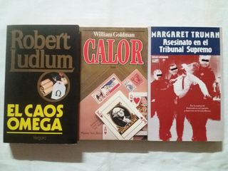 Lote 3 libros Intriga y Suspense
