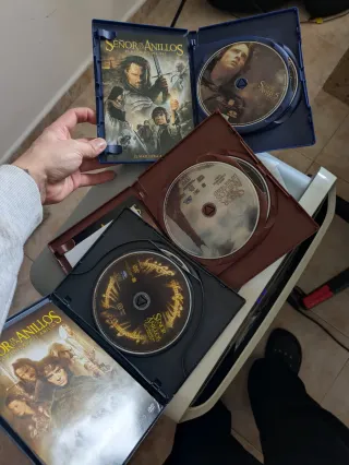 Trilogía El Señor de los Anillos DVD