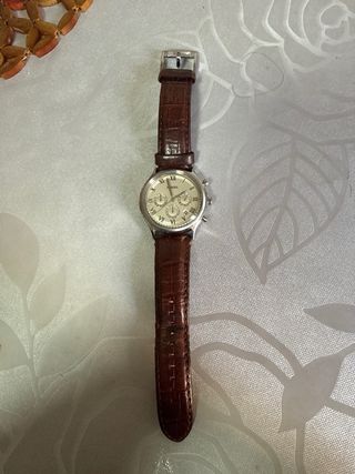 Reloj Fossil Marrón y Plateado