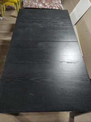 Mesa de comedor nogal de 175x95  Regalo silla ikea