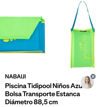 Piscina plegable para bebé