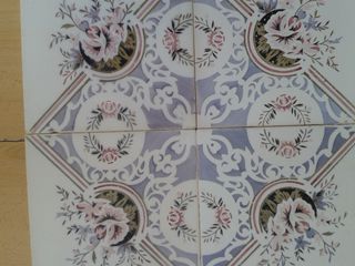 M7 AZULEJOS MODERNISTAS FLORES ANTIGUOS