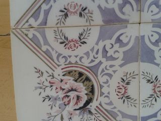 M7 AZULEJOS MODERNISTAS FLORES ANTIGUOS