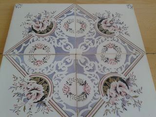 M7 AZULEJOS MODERNISTAS FLORES ANTIGUOS