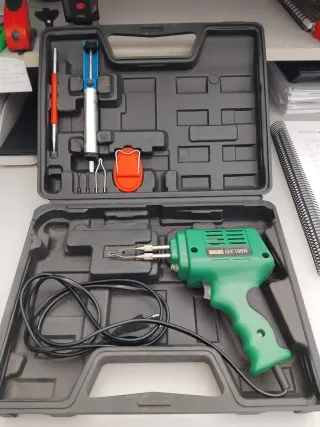 Soldador Salki SEK 100W estaño y plásticos