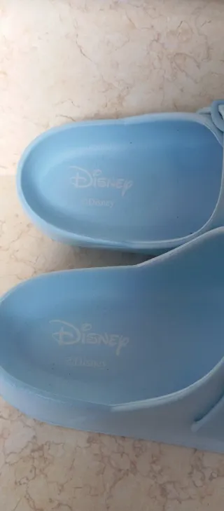 Ciabatte Stitch azzurre e rosa