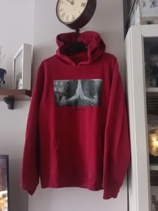 Sudadera Chico pray Talla L Roja