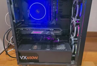 PC Ryzen 7, 16GB RAM, GTX 1660 Super 6GB + extra