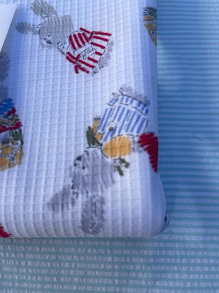 Retal tela con estampado de conejos