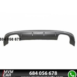 Difusor Trasero Audi A3 Sportback 2013 Look Sport