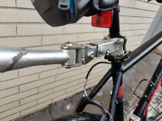 Remolque tándem infantil para bici