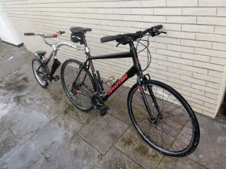 Remolque tándem infantil para bici