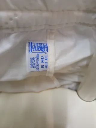 Can Can Fallera Niña Blanco 85cm