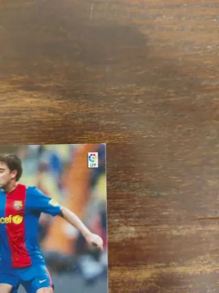Carta Xavi Mega Crack 07-08 FC Barcelona