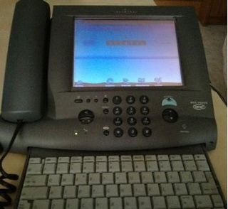 Teléfono Alcatel Gris