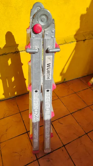 Escalera telescópica aluminio Würth