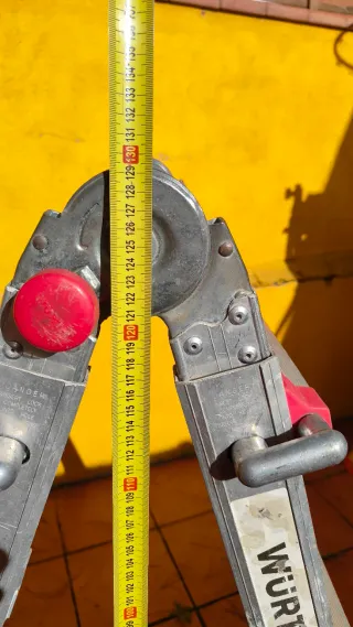 Escalera telescópica aluminio Würth