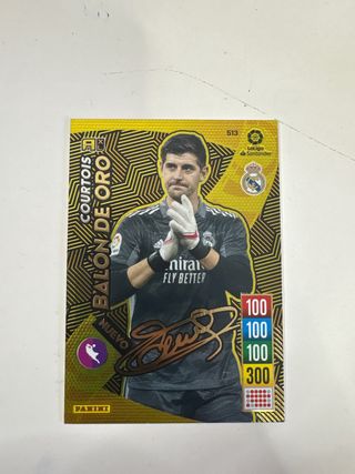 Courtois Balón de Oro Firmado 21-22