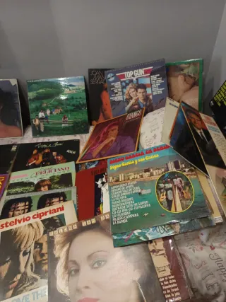 Lote Vinilos Elvis Presley, Gloria Gaynor, Peret