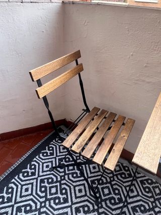 Mesa y 2 Sillas Terraza Plegables IKEA TÄRNO