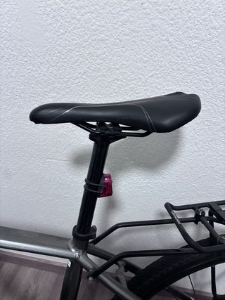 Trek Dual Sport 4 con portaequipajes