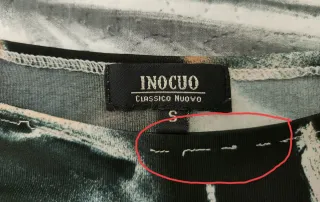 Camiseta Inocuo Classico Nuovo manga larga