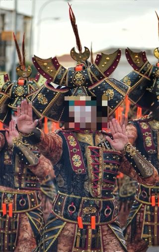 Disfraz Guerrero Terracota