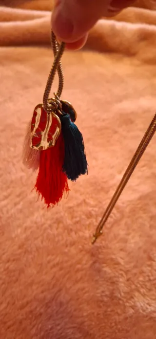 Collar Bimba y Lola Dorado Multicolor