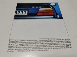 Catálogo BMW serie 3