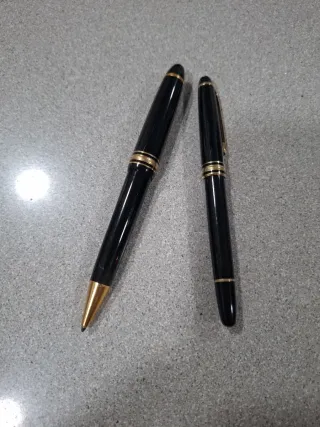 Pluma y bolígrafo Montblanc