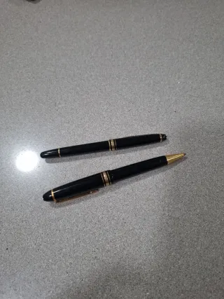 Pluma y bolígrafo Montblanc